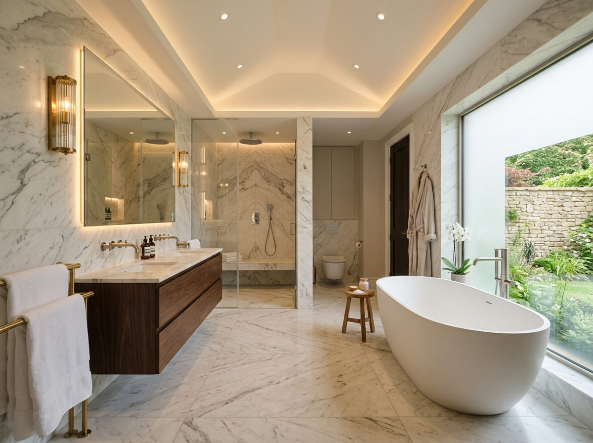 Custom Bathroom Renovation in Orange
