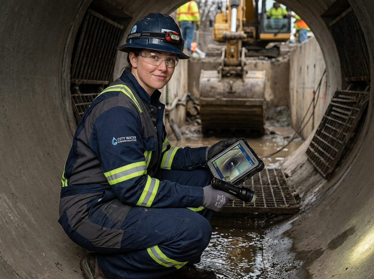 Sewer Line Inspection & Replacement in Orange